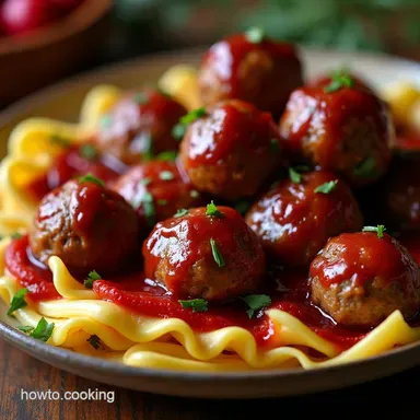 The Best Cranberry Glazed Meatballs Recipe Easy Party Food Recipe Card