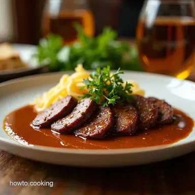 The Best Tender Pepper Steak with Umami Gravy Recipe Card