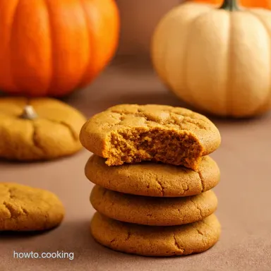 Easy Pumpkin Cookies My GoTo Soft Spiced Recipe Recipe Card