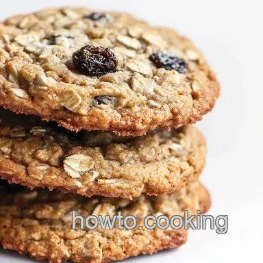 The Best Oatmeal Raisin Cookie Recipe...EVER! Recipe Card