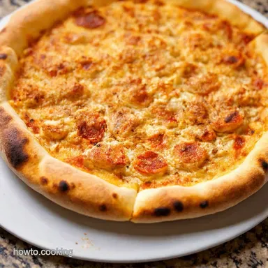 Chicken Crust Protein Pizza Clucking Good GuiltFree Recipe Card