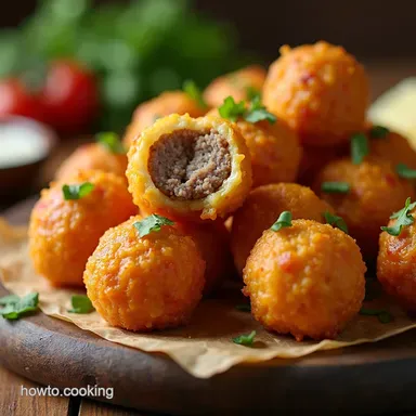 The Crackerjack Cheesy Sausage Balls Recipe Moist Easy Recipe Card