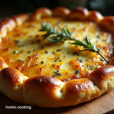 Flaky Gruy&egrave;re Onion Galette The Ultimate Recipe for Entertaining Recipe Card