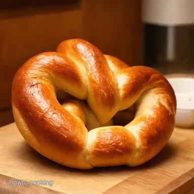 Giant Soft Pretzel Recipe Bake Your Own Big Bavarian Pretzel Recipe Card