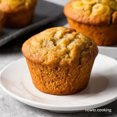 My Oh My God These Are So Moist Banana Muffin Recipe