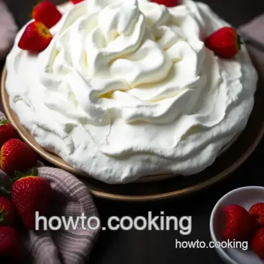 The Perfect Pavlova: Crisp Shell  Fluffy Clouds presentation