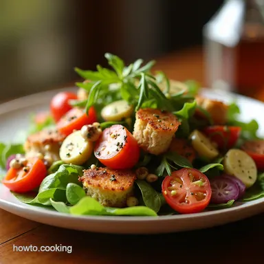 Posh Ploughmans Salad Elevate Your Salads Recipe Card