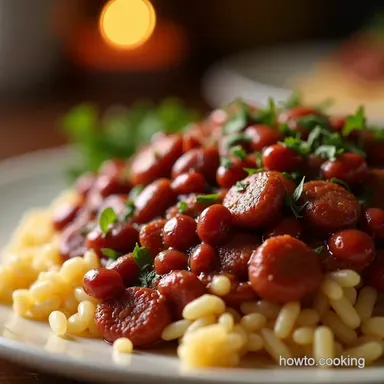 My Secret for Creamy Authentic Louisiana Red Beans and Rice with Smoked Ham Hocks Recipe Card