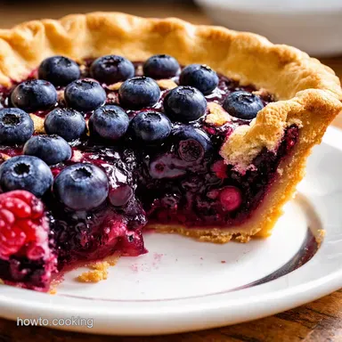 How to Make Blueberry Pie My Easy OldFashioned Recipe Recipe Card