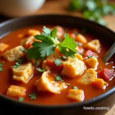 The Ultimate Cozy Crockpot Chicken Tortilla Soup SlowCooked Comfort Recipe Card