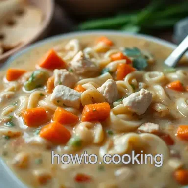 The Ultimate Creamy Chicken Noodle Soup: Grandma' s Secret!