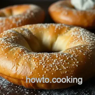 Ultimate bagels recipe: Chewy Shiny Delicious!