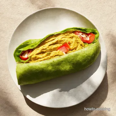 Mediterranean Hummus Wrap My GoTo Lunch