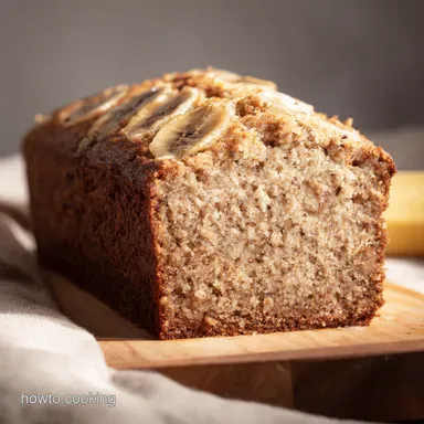 Best Ingredient Banana Bread: My Family's Super Moist Recipe Recipe Card