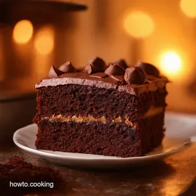 Peanut Butter Chocolate Cake Recipe My CrowdPleaser Recipe Card