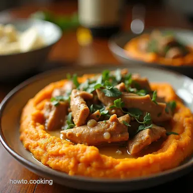 Easy Crockpot Fall Dinners Cider Sage Pulled Chicken Recipe Card