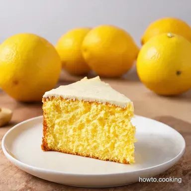 Best Citrus Cake Recipe Sunshine Lemon Bliss Recipe Card
