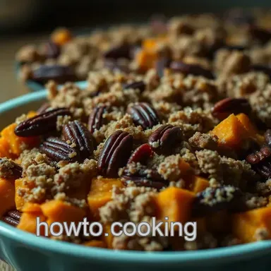 The Ultimate Sweet Potato Casserole Recipe: Pecan Crumble!
