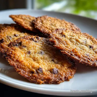 Thin and Crispy Chocolate Chip Cookies: Shatteringly Crisp Recipe Card