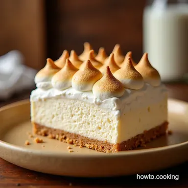 The Best Marshmallow Whip Cheesecake Recipe Baked Fluff Topping Recipe Card