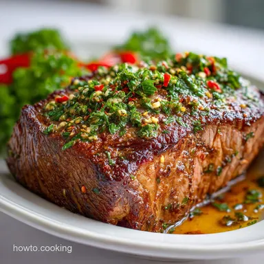 Top Sirloin Roast Oven Recipe for 8 Servings