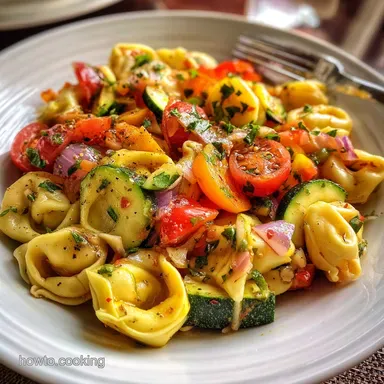 Tortellini Pasta Salad in 20 Minutes