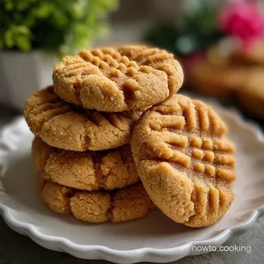 Peanut Butter Cookies: The Ultimate Chewy Classic Recipe Recipe Card