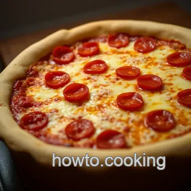 Ultimate Chicago-Style Deep Dish Pizza: A Slice of Heaven Recipe Card