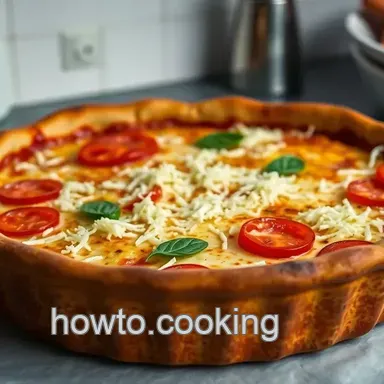 Ultimate Chicago-Style Deep Dish Pizza: A Slice of Heaven