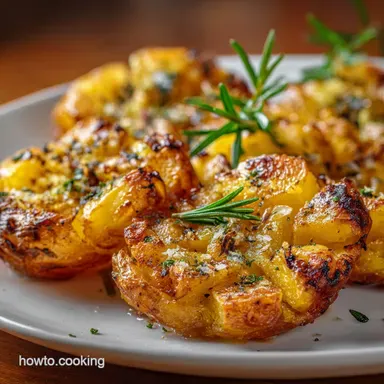 Foolproof Crispy Smashed Potatoes Garlic Rosemary