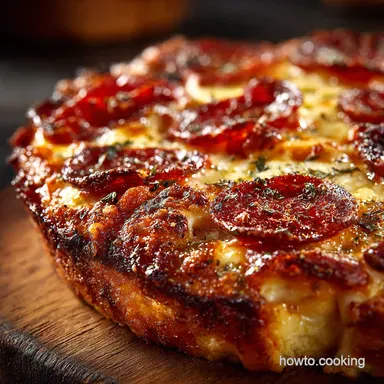 The Ultimate Crockpot Pizza Casserole Cheesy Saucy DeepDish Slow Cooker Magic Recipe Card