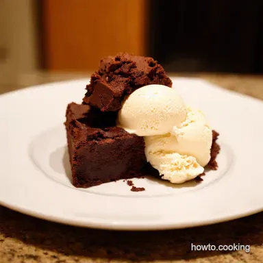Ultimate Fudgy Brownie Sundaes My GoTo Brownie and Ice Cream Recipe Card
