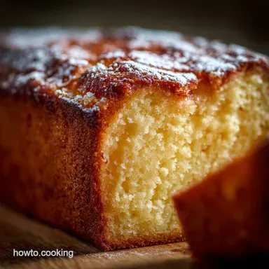 German Butter Pound Cake: Rich, Tender Rührkuchen Recipe Recipe Card