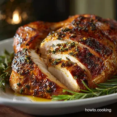 Herb Butter Turkey: The Secret to Crispy Skin and Juiciest Breast Meat Recipe Card