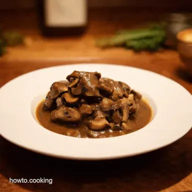 My Ultimate Mushroom Gravy Recipe Rich Savory Recipe Card