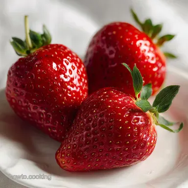Valentine Strawberries: Velvety Dark Chocolate Shell Recipe Card