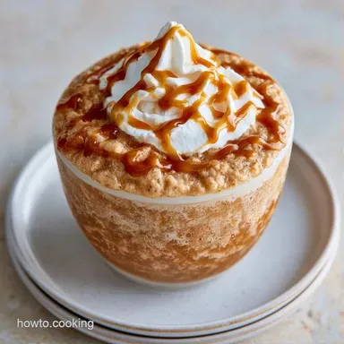 Vanilla Caramel Coffee Slushie for 3 Recipe Card