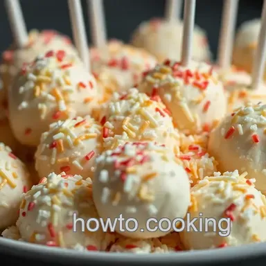 How Do You Make Cake Pops? Easy Vanilla Sprinkle Recipe