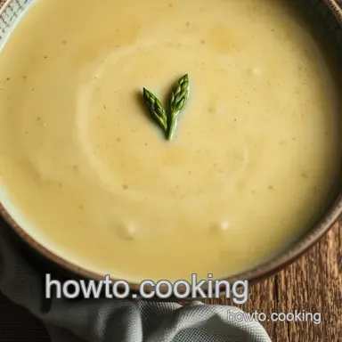 My Velvety Cream of Asparagus Soup Recipe: Springtime Comfort in a Bowl Recipe Card