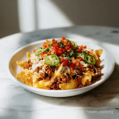 Walking Taco Casserole with Ground Beef in 30 Minutes Recipe Card