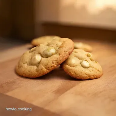 White Chocolate Chip Macadamia Nut Cookies Paradise Found Recipe Card
