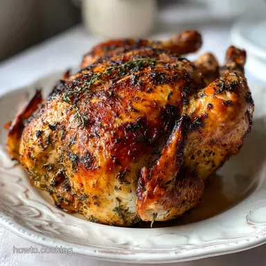 Whole 30 Recipe with Roasted Chicken: Herb-Rubbed Skin Recipe Card