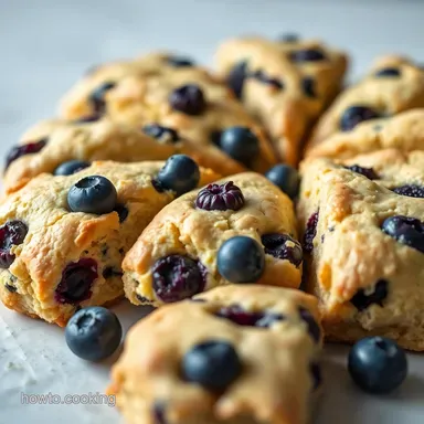 Lemon Blueberry Scones: My Zesty Baking Secret! Recipe Card