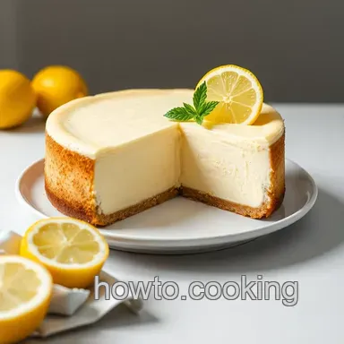 Zesty Lemon Dream Cheesecake Recipe: Sunshine on a Plate! Recipe Card