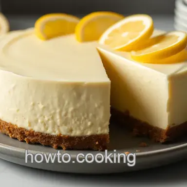 Zesty Lemon Dream Cheesecake Recipe: Sunshine on a Plate!