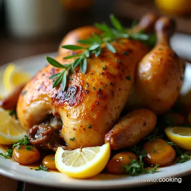 Zesty Receta Fcil de Pollo al Horno My Lemon Herb Secret Recipe Card