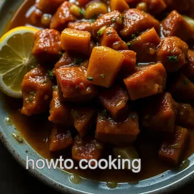 Zesty Mojo Criollo: A Flavorful Cuban Citrus Garlic Marinade Recipe Card