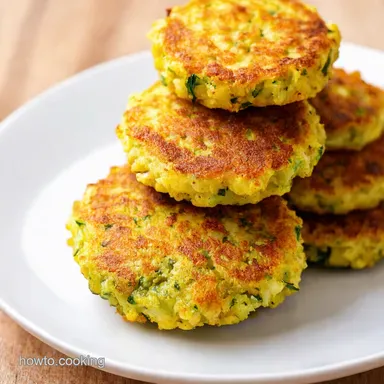 Crispy Zucchini Fritters Easy Summer Squash Recipe Recipe Card