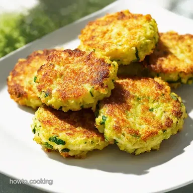 Crispy Zucchini Fritters Easy Summer Squash Recipe
