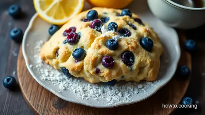 Blueberry Lemon Scones: A Burst of Freshness in Every Bite!